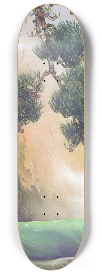 Yamamoto Shunkyo - Spring of Mountain 8.25 inch art skate deck