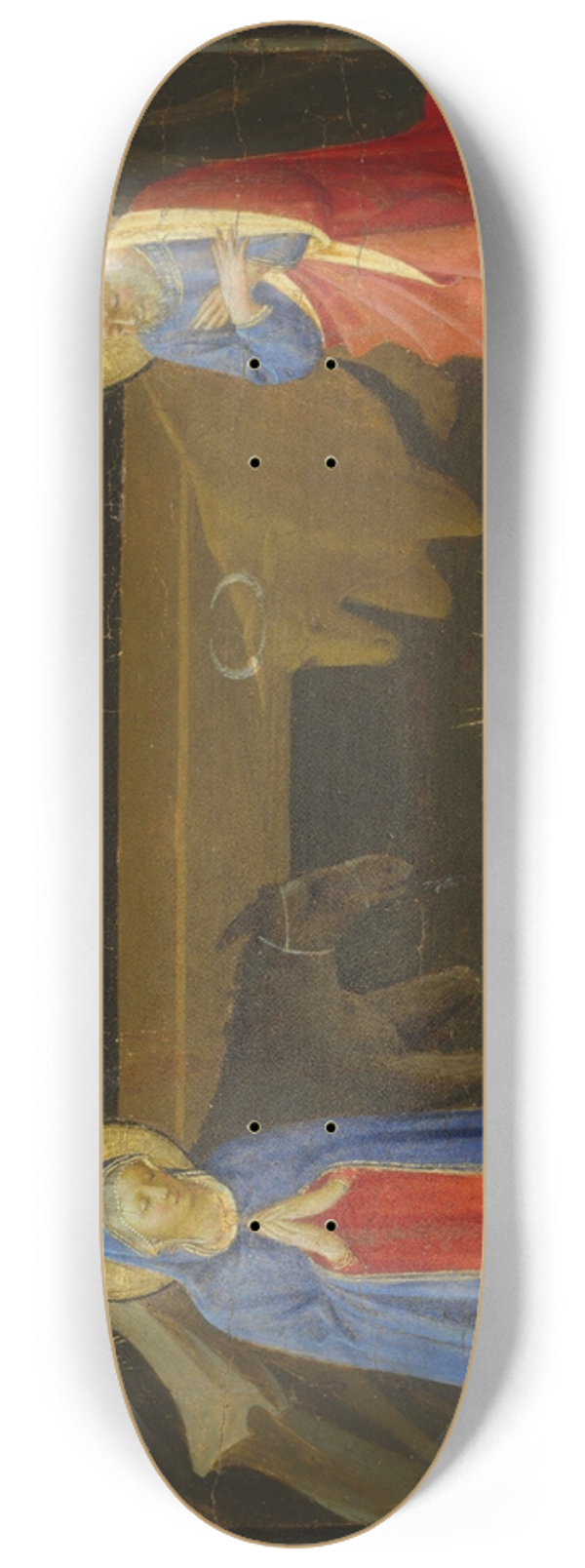 Zanobi Strozzi - The Nativity 8.25 inch art skate deck