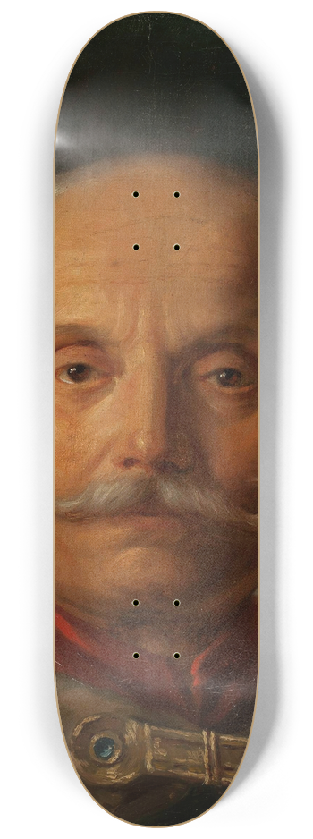 Zofia Szymanowska-Lenartowicz - Portrait of a man 8.25 inch art skate deck