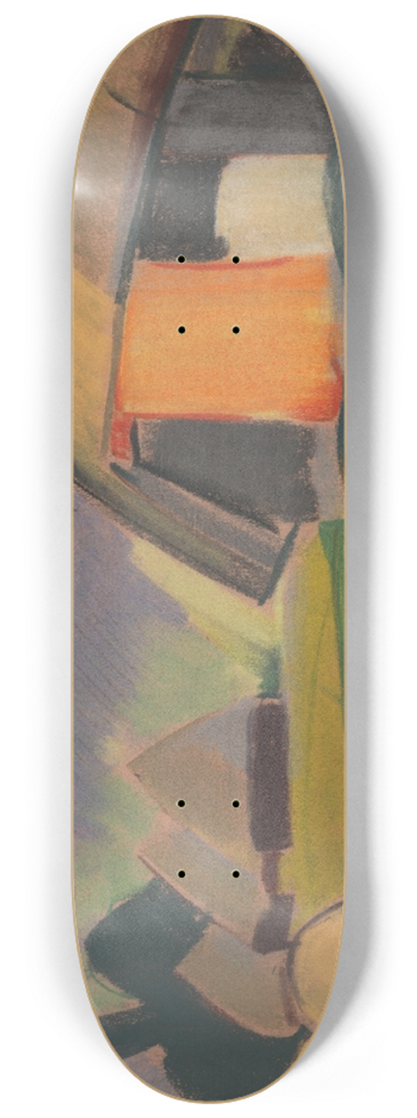 Zolo Palugyay - By the Village 8.25 inch art skate deck