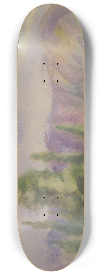 Zolo Palugyay - Motif from Liptov Mountains 8.25 inch art skate deck