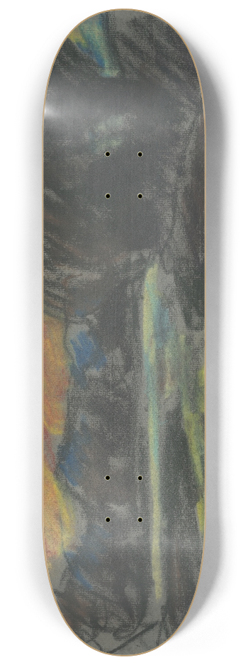 Zolo Palugyay - River in a Dark Willow Grove 8.25 inch art skate deck