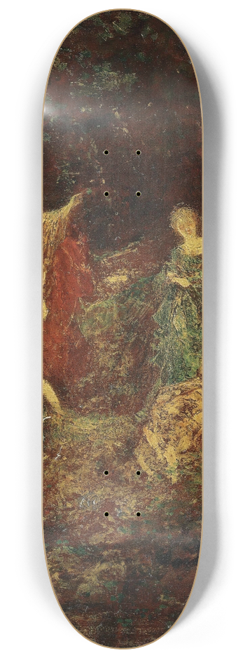 Adolphe Monticelli - Festivit le symposium 8.25 inch art skate deck