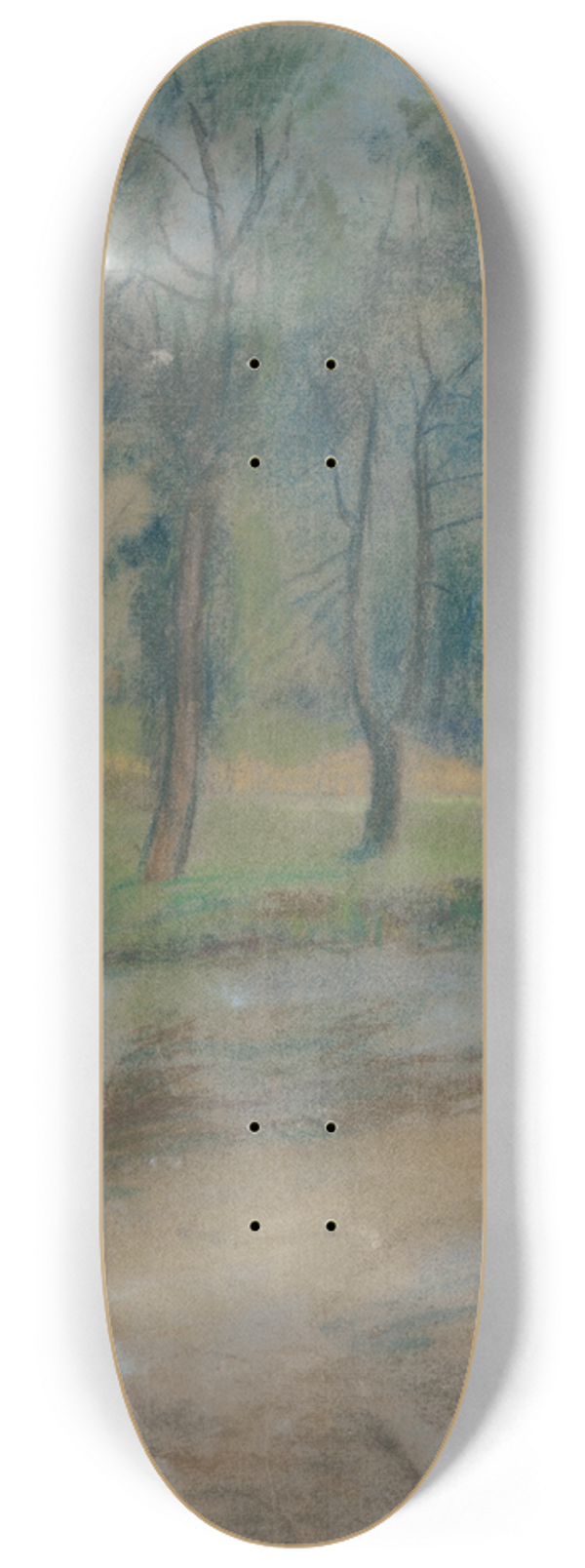 Zolo Palugyay - Stromy pri rieke 8.25 inch art skate deck