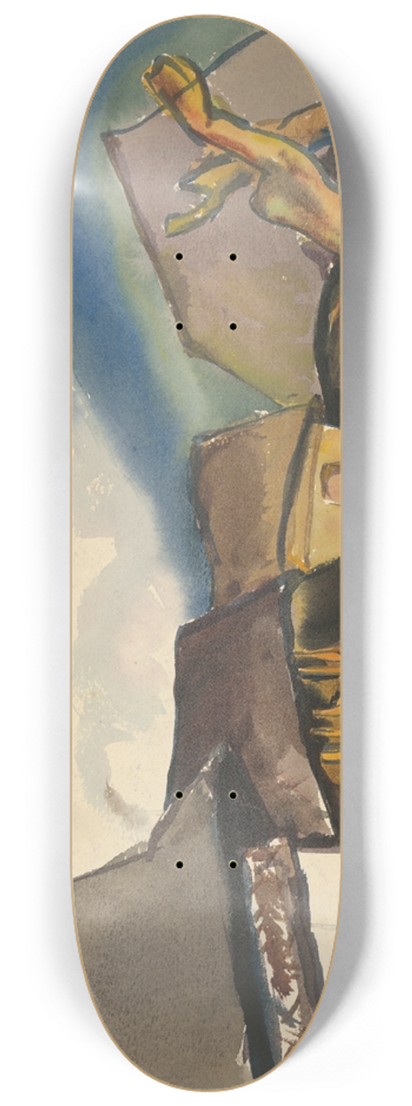 Zolo Palugyay - Village 8.25 inch art skate deck