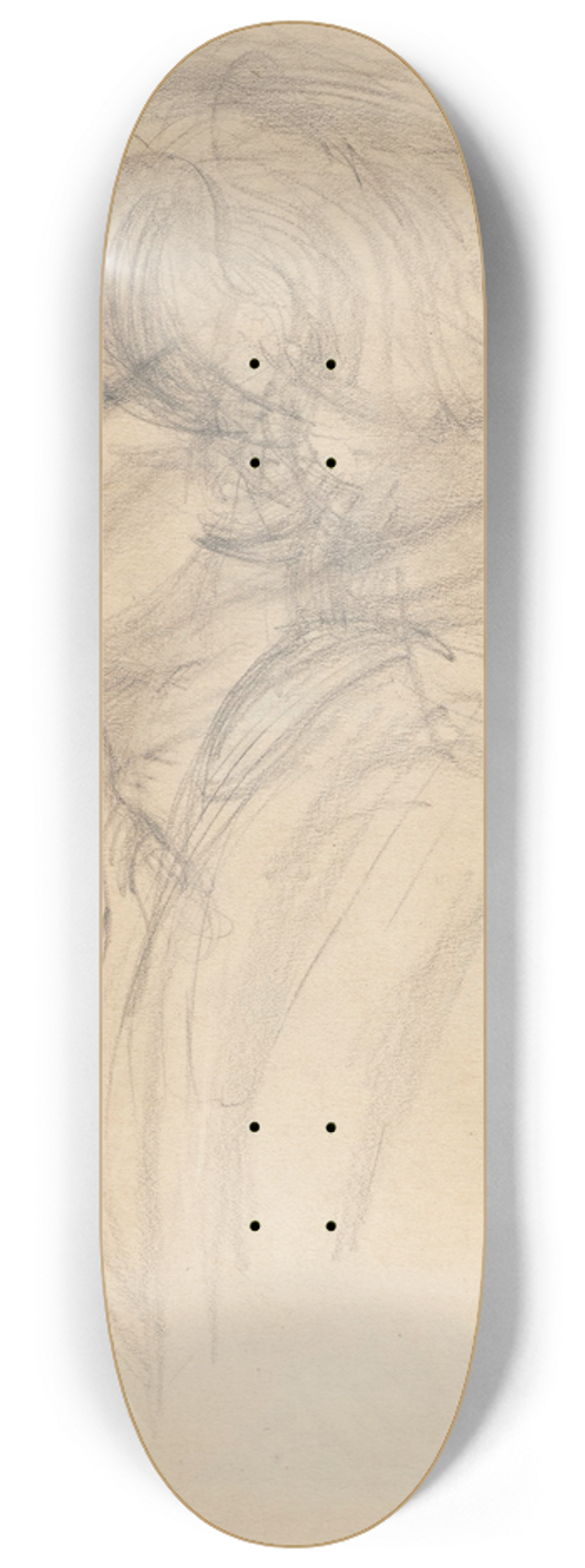 Zygmunt Waliszewski - Portrait of engineer B.J.Zanis 8.25 inch art skate deck