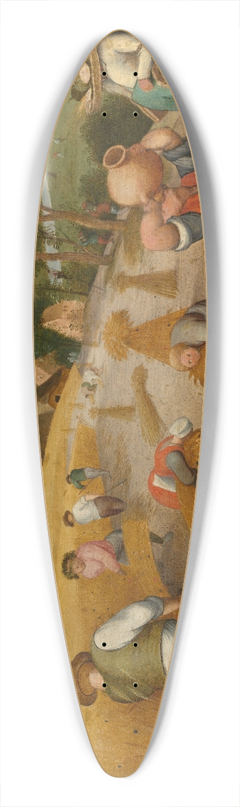 Abel Grimmer - Summer 39.3 inch art pintail longboard deck