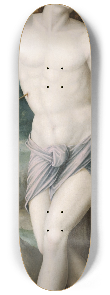 Bacchiacca - Saint Sebastian 8.25 inch art skate deck