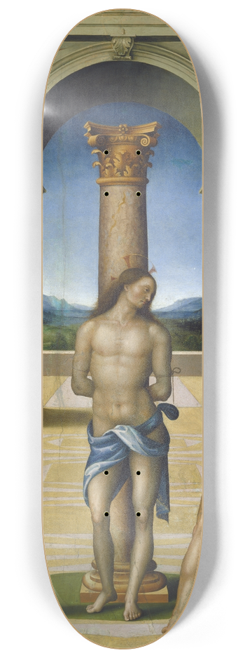 Bacchiacca - The Flagellation of Christ 8.25 inch art skate deck