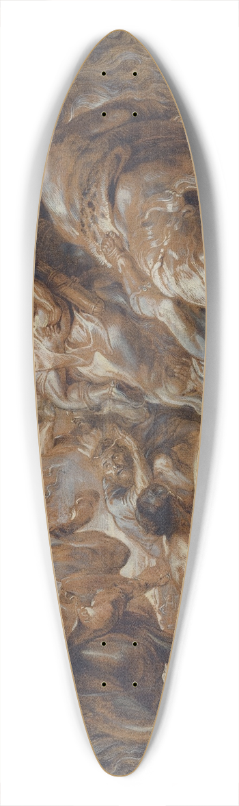 Abraham van Diepenbeeck - The Conversion of Saint Paul 39.3 inch art pintail longboard deck