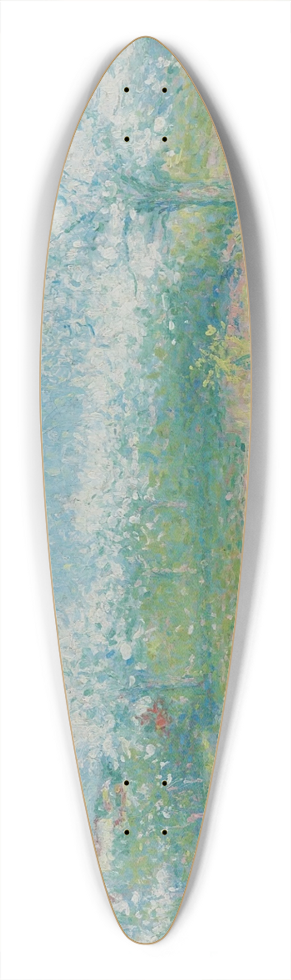 Achille Laug - Verger De LArtiste 39.3 inch art pintail longboard deck