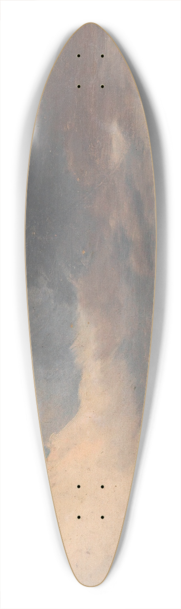 Adalbert Stifter - Wolkenstudie (zu Kirchschlag) 39.3 inch art pintail longboard deck