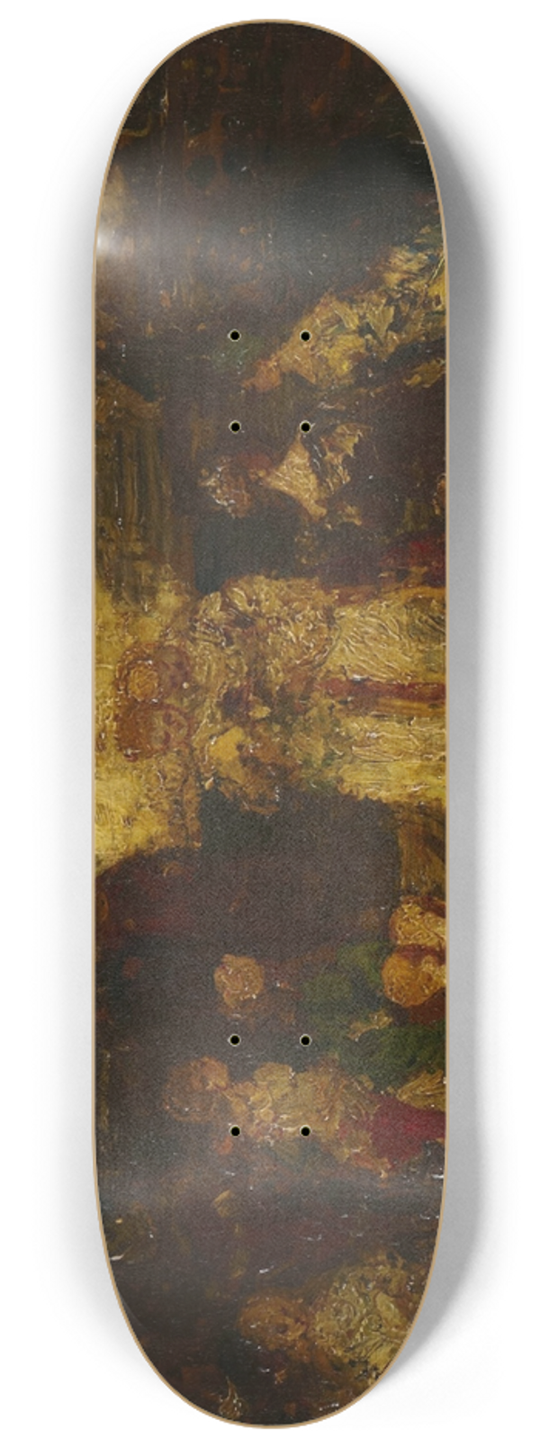 Adolphe Monticelli - Garden Party 8.25 inch art skate deck