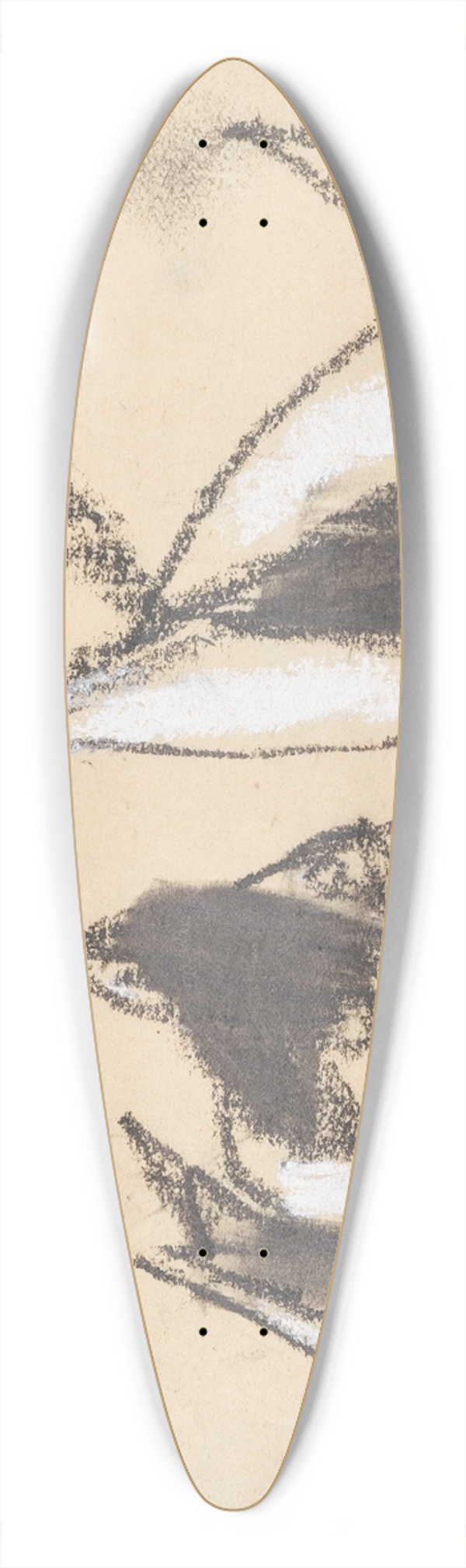 Adolf Hlzel - Abstrakte Komposition 39.3 inch art pintail longboard deck