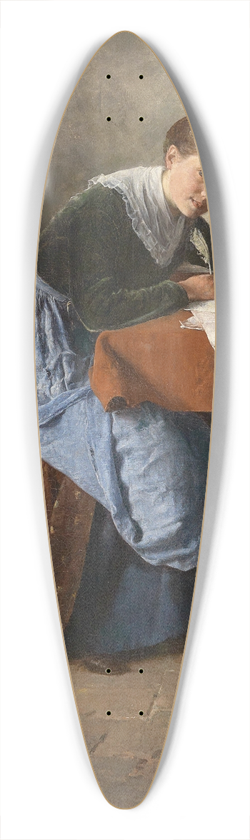 Adolf Hlzel - Der Liebesbrief 39.3 inch art pintail longboard deck