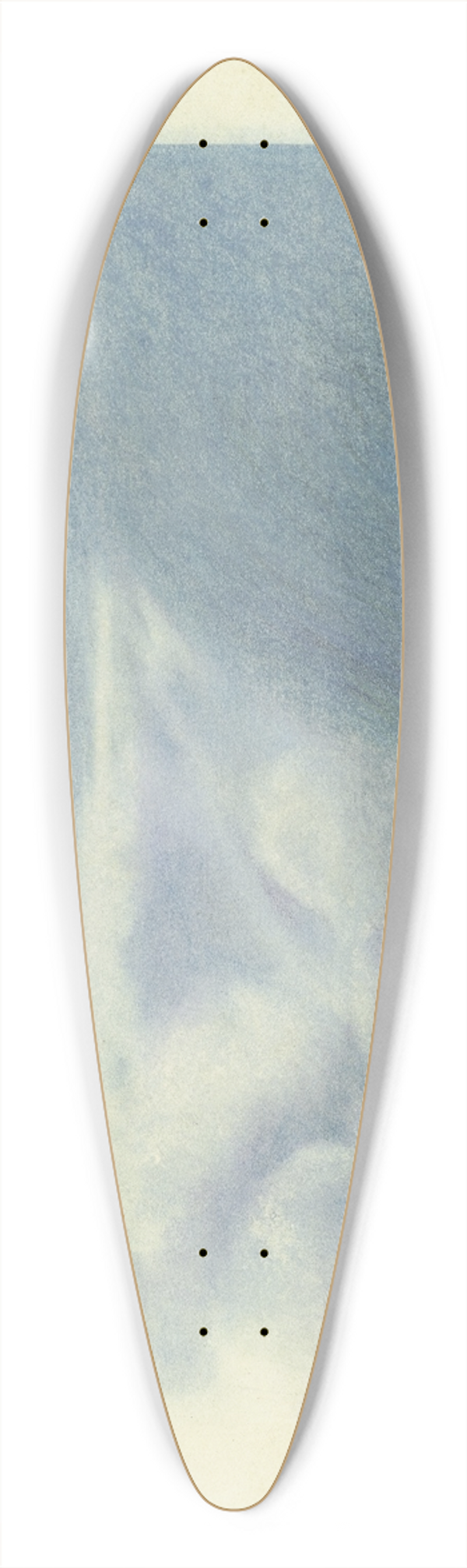Adolf Jansen - Foehn near Isny 39.3 inch art pintail longboard deck