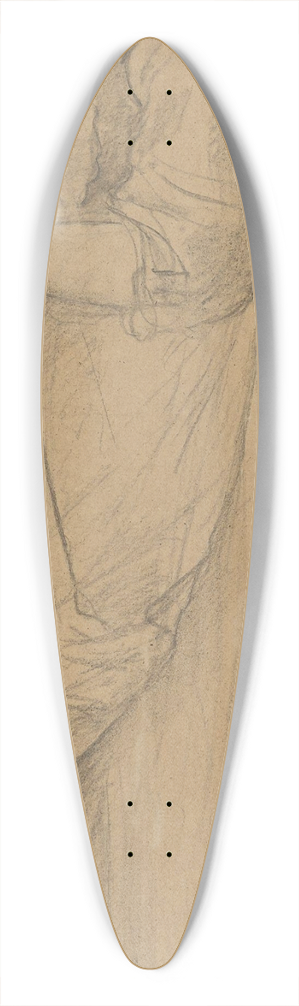 Adolph Tidemand - Pike som steller brudens hr 39.3 inch art pintail longboard deck