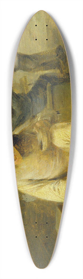 Adriaen Brouwer - Drunken Peasant 39.3 inch art pintail longboard deck