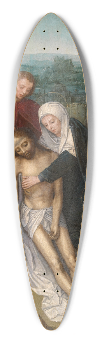 Adriaen Isenbrandt - The Lamentation over the Dead Christ 39.3 inch art pintail longboard deck