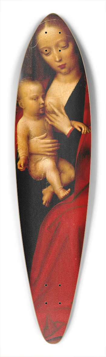 Adriaen Isenbrandt - The Virgin Nursing the Christ Child 39.3 inch art pintail longboard deck