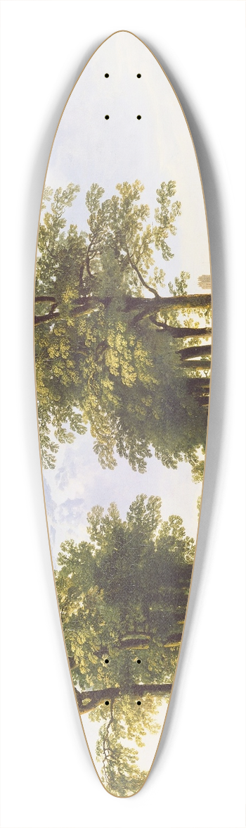 Aelbert Cuyp - The Avenue at Meerdervoort 39.3 inch art pintail longboard deck