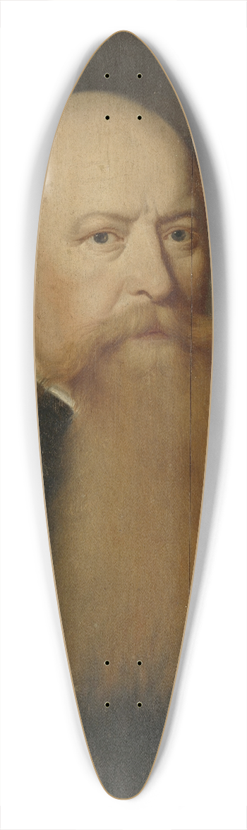 Aelbert Jansz. van der Schoor - Portait of a man 39.3 inch art pintail longboard deck
