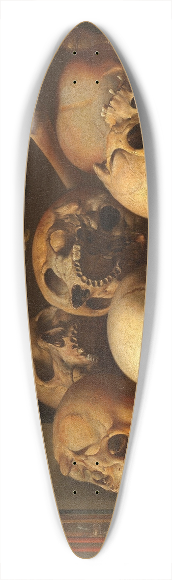 Aelbert Jansz. van der Schoor - Vanitas still life 39.3 inch art pintail longboard deck