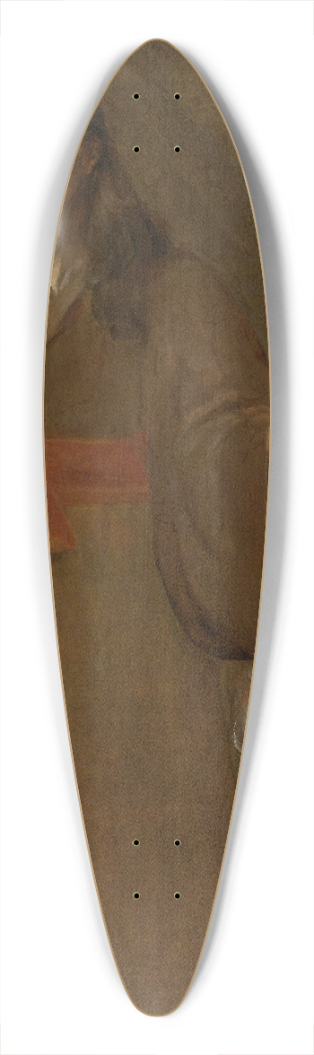 Aert de Gelder - Christ Blessing The Children 39.3 inch art pintail longboard deck