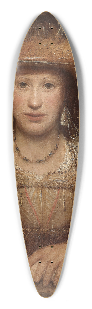 Aert de Gelder - Portrait of a Young Woman 39.3 inch art pintail longboard deck