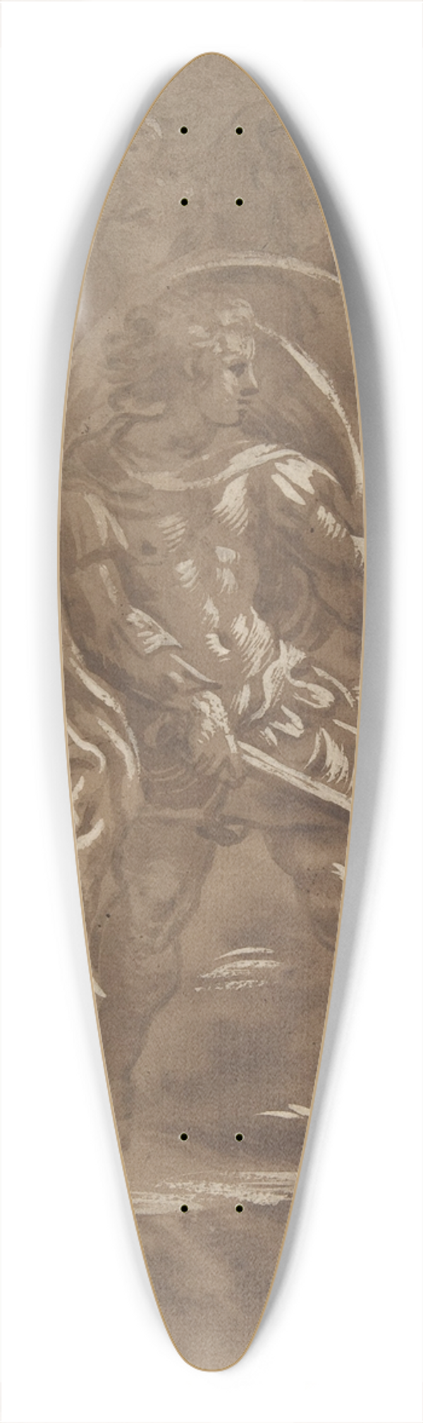 After Antonio da Trento - Left Third of a Martyrdom of Saint Peter and Saint Paul. 39.3 inch art pintail longboard deck