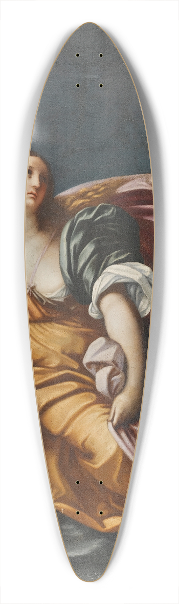 After Guido Reni - The Rape Of Europa 39.3 inch art pintail longboard deck