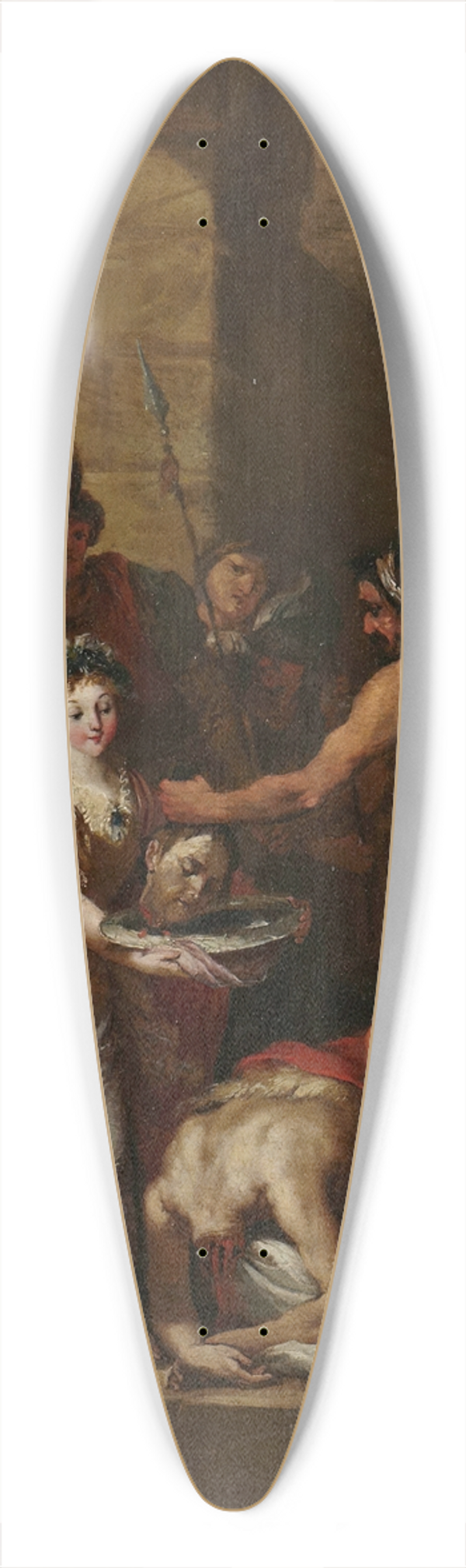 Agostino Ugolini - Decapitation of John the Baptist 39.3 inch art pintail longboard deck
