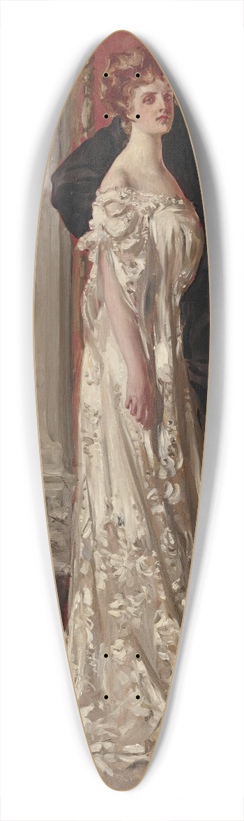 Albert Beck Wenzell - The Couple 39.3 inch art pintail longboard deck