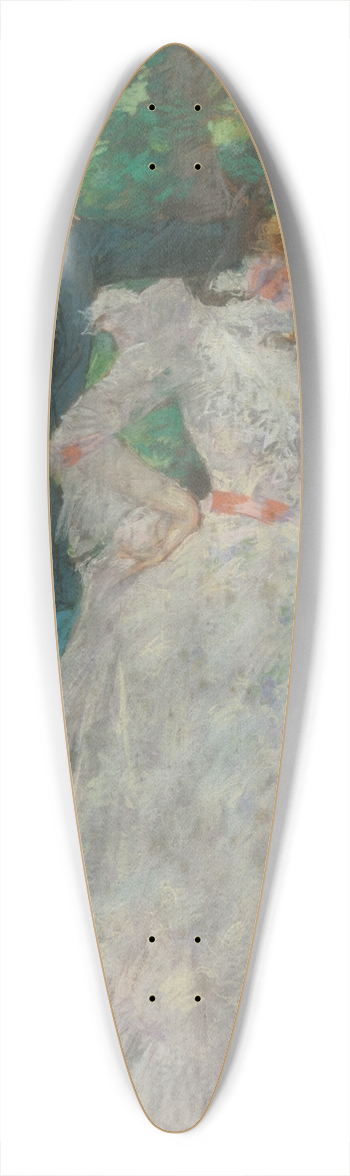 Albert Beck Wenzell - The News 39.3 inch art pintail longboard deck