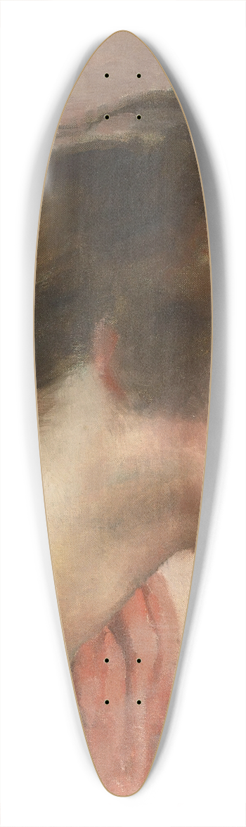 Albert Besnard - Head Of A Young Girl 39.3 inch art pintail longboard deck