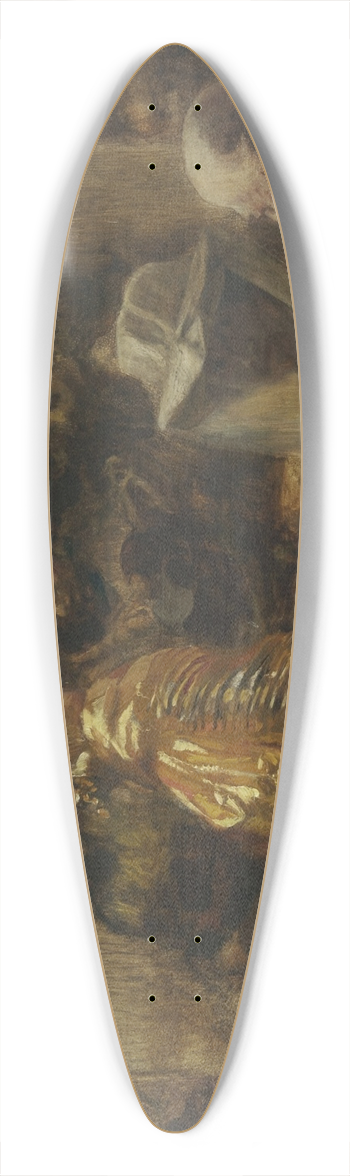Albert Besnard - La bayadre 39.3 inch art pintail longboard deck