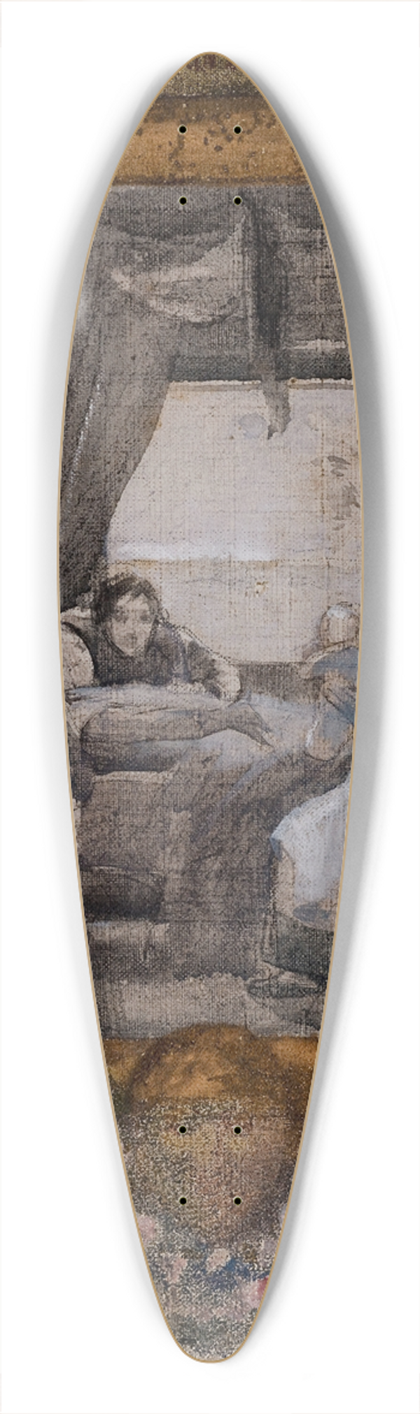 Albert Besnard - Le Printemps 39.3 inch art pintail longboard deck