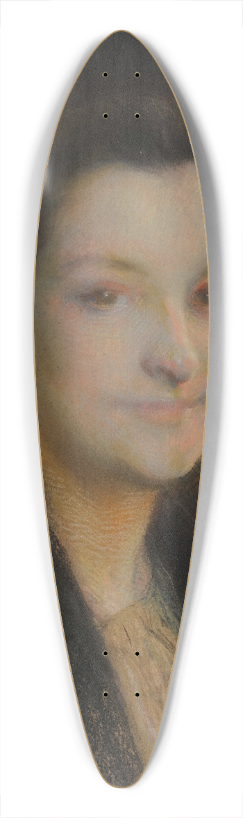 Albert Besnard - Le silence 39.3 inch art pintail longboard deck