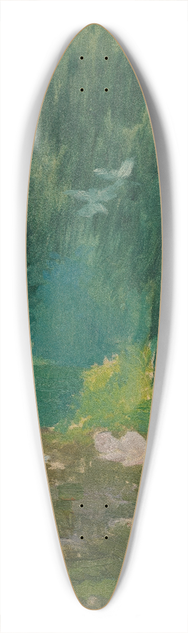 Albert Besnard - The Siesta 39.3 inch art pintail longboard deck