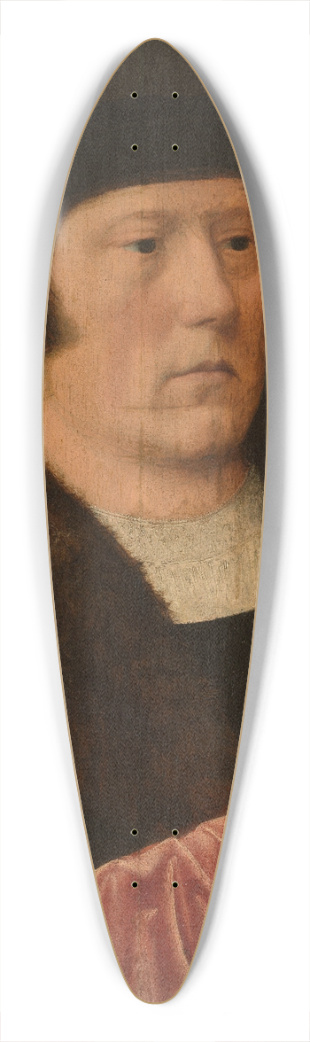 Albert Cornelis - Portrait of a Man 39.3 inch art pintail longboard deck