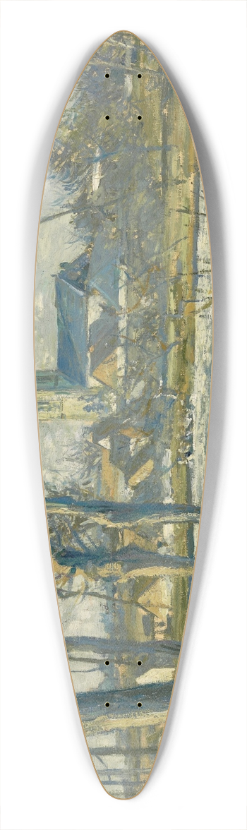 Albert Gleizes - Paysage de Picardie 39.3 inch art pintail longboard deck