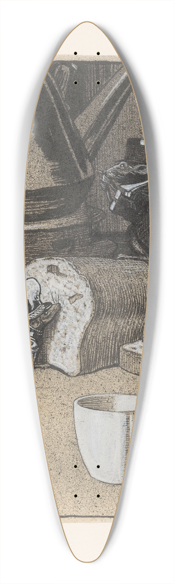 Albert Hahn - De Gulzige knaagdieren. Aan de arbeiders-boterham 39.3 inch art pintail longboard deck