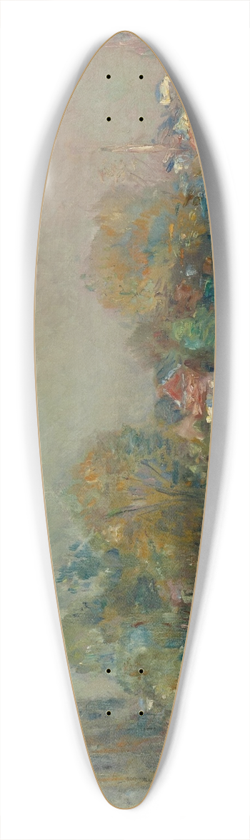 Albert Lebourg - Amiens, bords de rivire 39.3 inch art pintail longboard deck