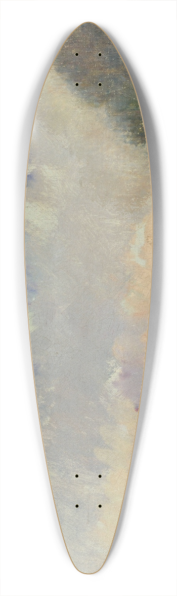 Albert Lebourg - La Seine et lancien Trocadro 39.3 inch art pintail longboard deck