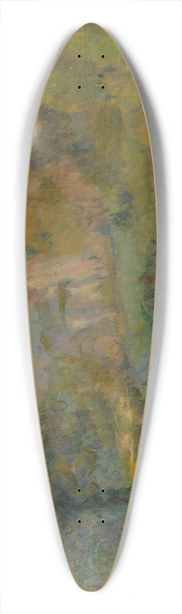 Albert Lebourg - Paysage 39.3 inch art pintail longboard deck