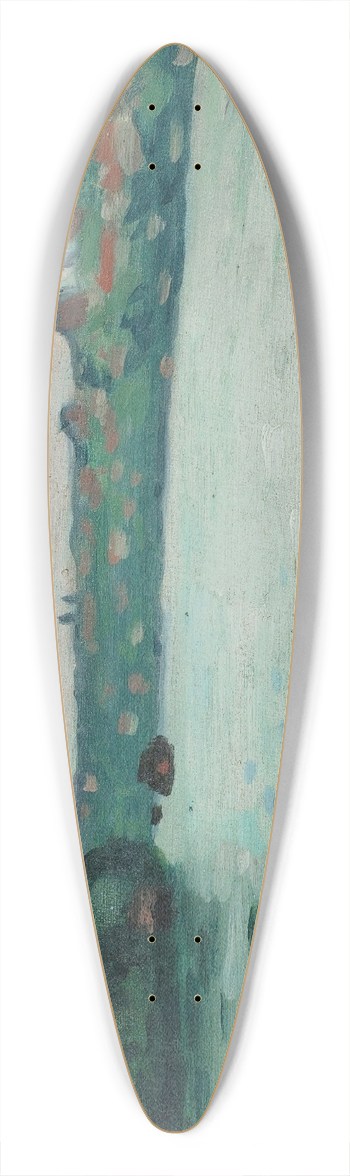 Albert Marquet - La Seine La Frette 39.3 inch art pintail longboard deck
