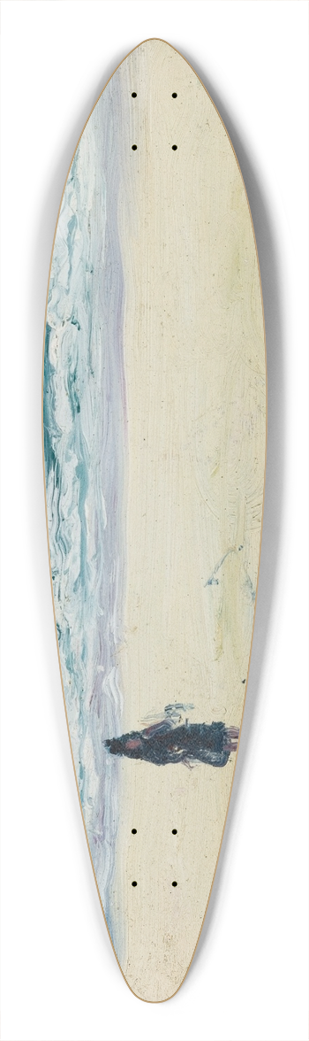 Albert Marquet - Young Girl on the Beach 39.3 inch art pintail longboard deck
