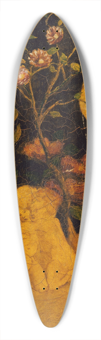 Albert Pinkham Ryder - Children Frightened by a Rabbit 39.3 inch art pintail longboard deck