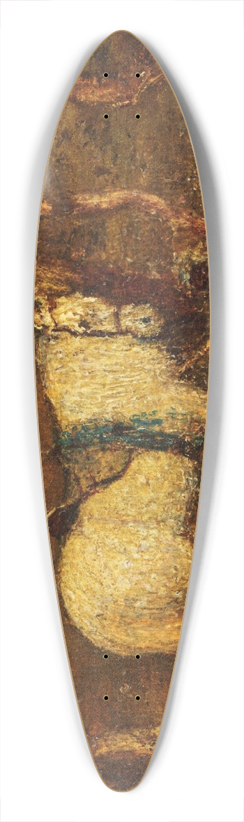 Albert Pinkham Ryder - Evening Rest 39.3 inch art pintail longboard deck