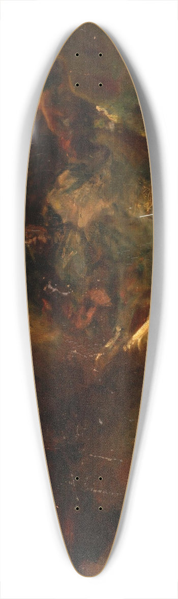 Albert Ritzberger - Vision 39.3 inch art pintail longboard deck